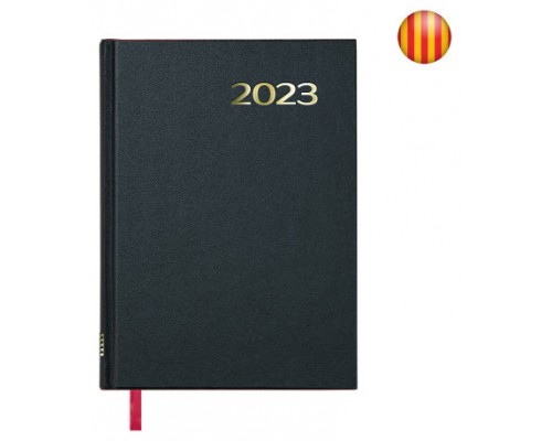 AGENDA 2025 SINTEX DÍA PÁGINA 14 X 20 CM COLOR NEGRO CATALÁN DOHE 11408 - 25 (Espera 4 dias)